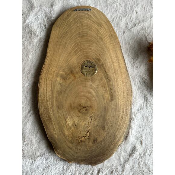 Indian Folk Art Painted Myrtlewood Alix Mosieur Native American - Picture 4 of 5